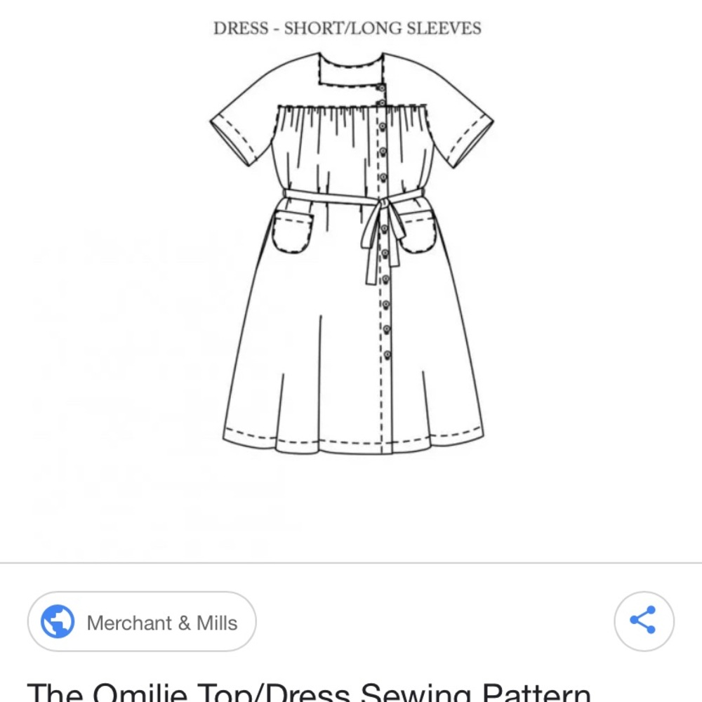 Handmade Merchant & Mills ‘Omilie’ Plaid Button up Dress dress - Picture 13 of 13
